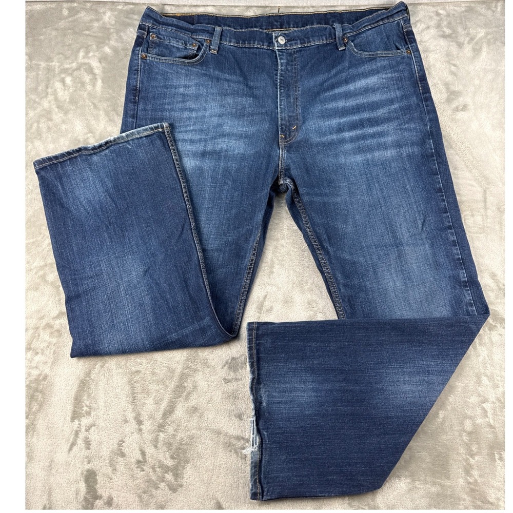 Levi's Jeans Mens 44x30 527 Slim Bootcut Blue WaterLess EUC